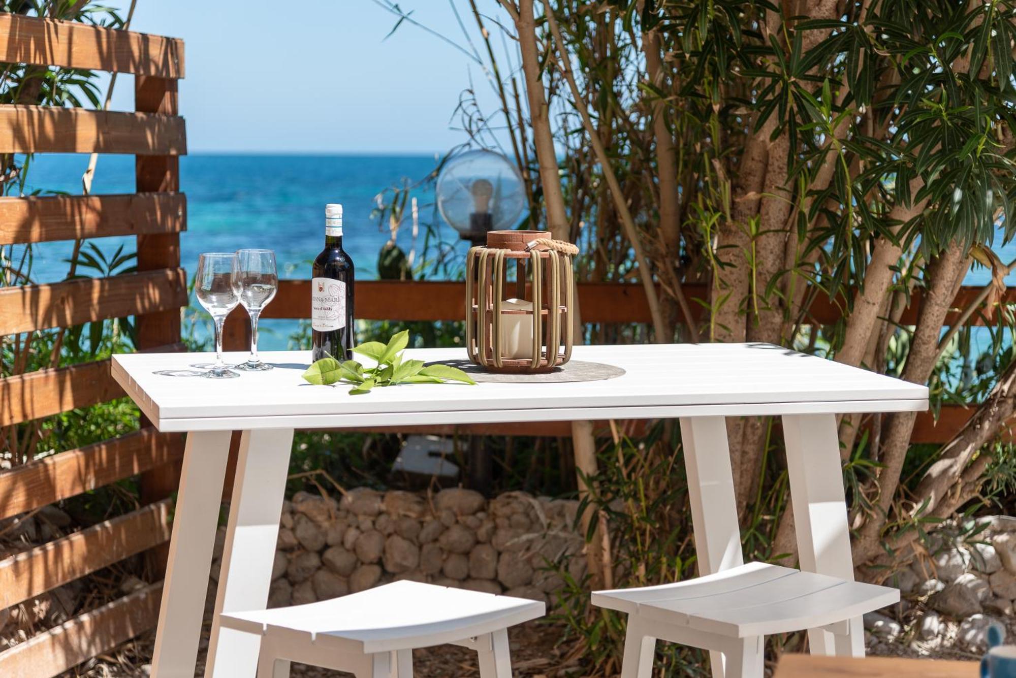 Dimore Di Mare - Beachfront Apartments Santa Flavia Exterior foto
